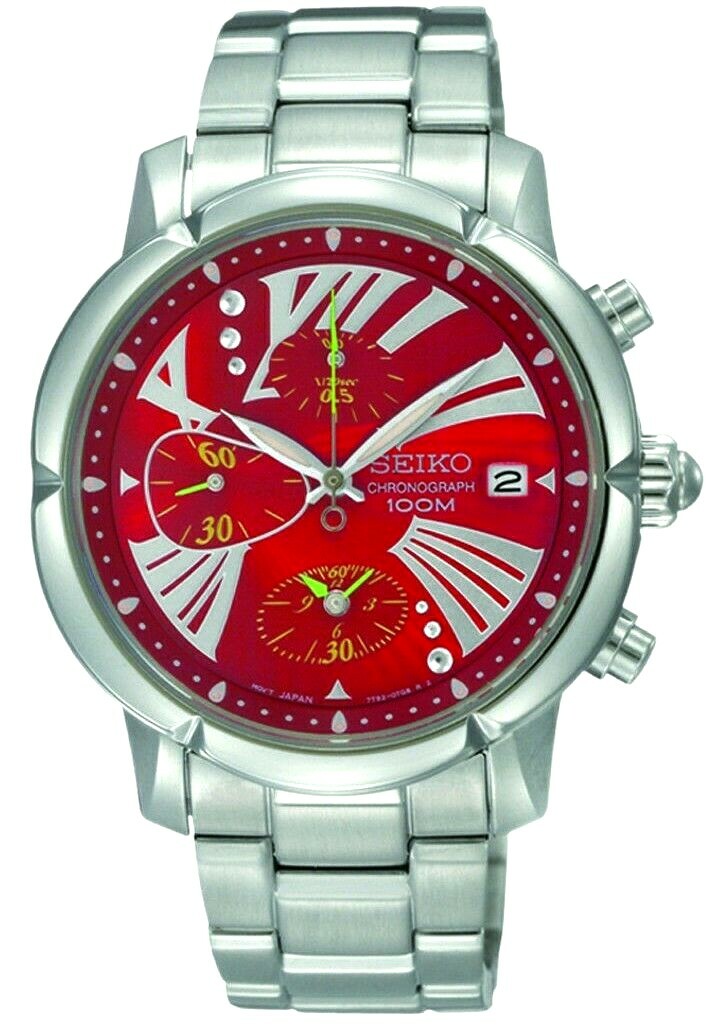 Seiko Criteria Chronograph 100m Quartz Ladies Watch SNDY05P1 | eBay