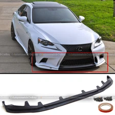 For Lexus 14-16 IS200t IS250 IS350 F -Sport SK 1 Piece Front Bumper Lip Splitter