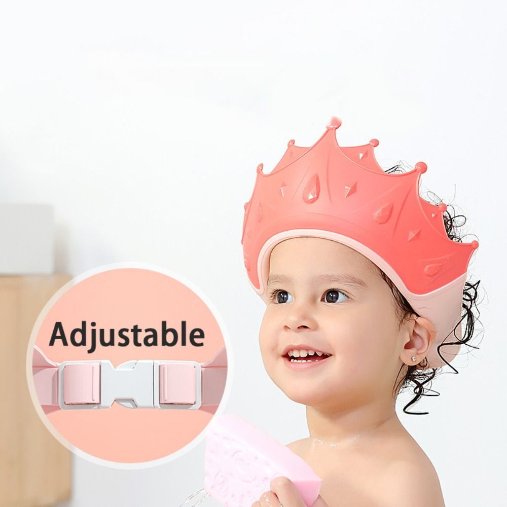 Ear Protection Baby Shower Hat Silicone Shampoo Cap Head Cover Baby Bathing eBay