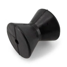 4 inch Rubber Bow Roller for Boat Trailer Winch Post
