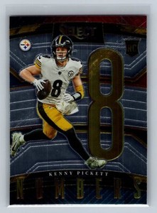 2022 Panini Select Kenny Pickett Select Numbers #SN-21 Pittsburgh Steelers