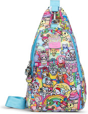 Tokidoki 20th Anniversary Crossbody Diaper Bag for Moms  Toddlers, Machine Wash