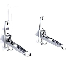 Stainless Steel Foldable Microwave Oven Wall Bracket, Mount Stand Holder Rack