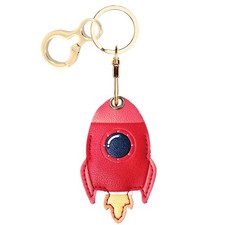 Leather Keychain Holder Case with AirTag,Cute Protective Cover with Keyring,A...