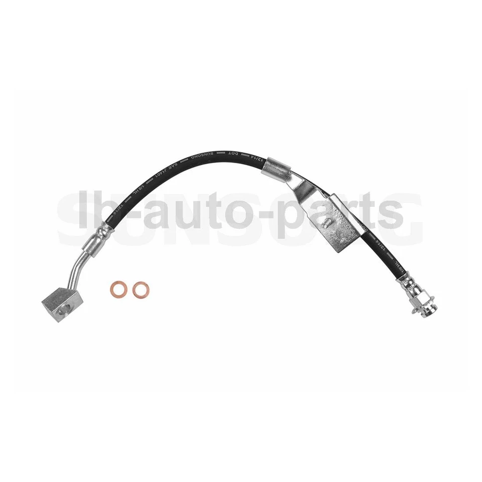 2X Mangueira de Linha de Freio Frontal Sunsong Para Dodge Aspen 1976 1977 1978 1979 - Imagem 4 de 4