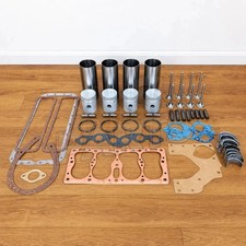 Engine Rebuild Kit Fits Willys Jeep 134 F-head 1950-72 Complete With Sleeve Std