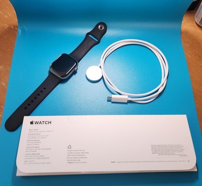Lightly Used Apple Watch Series 11 42mm GPS Jet Black w Black Sport Band GPS