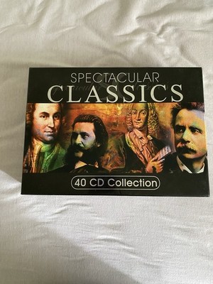 Sony Music Entertainment Spectacular Classics 40 CD Box Set Klassik Compilation