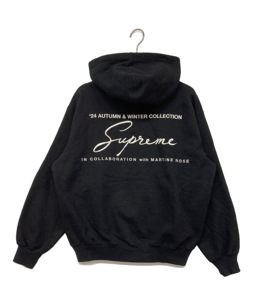 Supreme×MARTINE ROSE フルジップパーカー Mサイズ ブラック SUPREME × MARTINE ROSE Hooded Sweatshirt Size: M Black Men | eBay