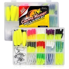 Leland's Lures Crappie Magnet Kit 115-Piece Set