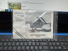 BRITAVIA MODELS 1/72 WESTLAND DRAGON FLY H.R.3. VACUFORM KIT