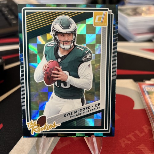 2025 Donruss The Rookies Kyle McCord RC Philadelphia Eagles #23 - Bild 1 von 2