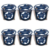 pajoma Duftkerze 12Er Set – Weinachtsmarkt – 120 G – 25 Std. Brenndauer – Glas