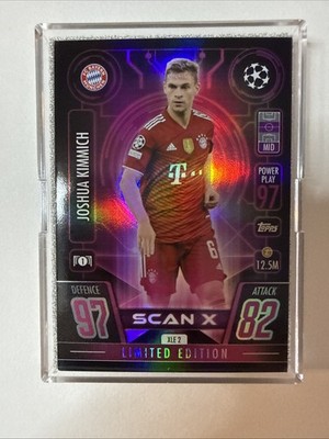 Joshua Kimmich 2021-22 Topps Match Attax Extra Scan X Limited Editon #XLE2