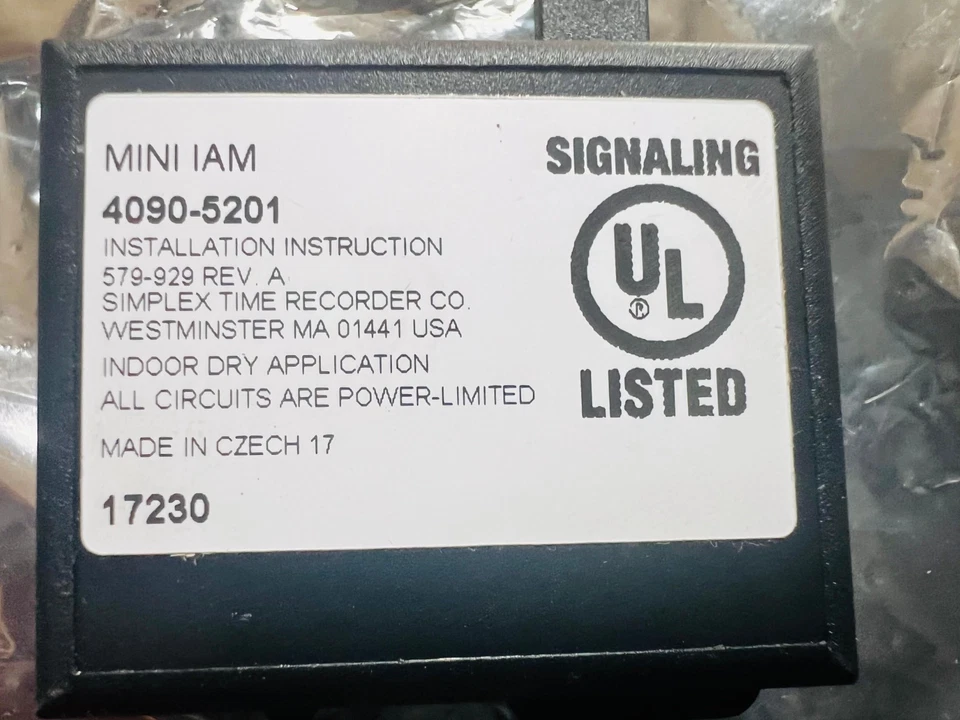 Simplex 4090-5201 MX Digital Loop Mini-IAM New - Image 2 of 4