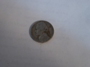 1946 US Jefferson Nickel, No Mint Mark Circulated good condition
