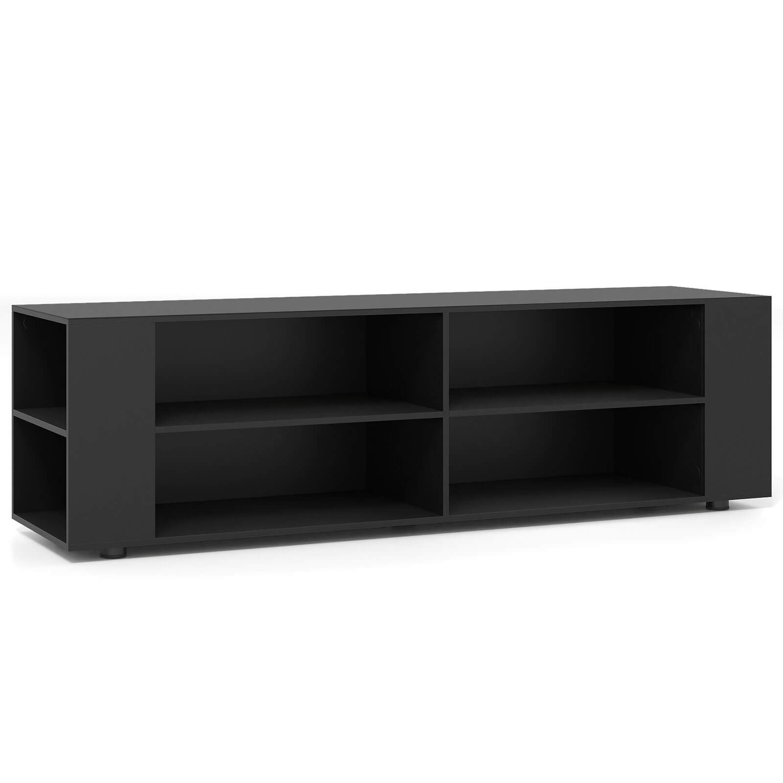 Console Storage Home Media Center W/ Adjustable Shelf