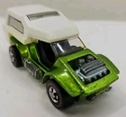 Vintage Hot Wheels Redline Power Pad Apple Green 1969 USA