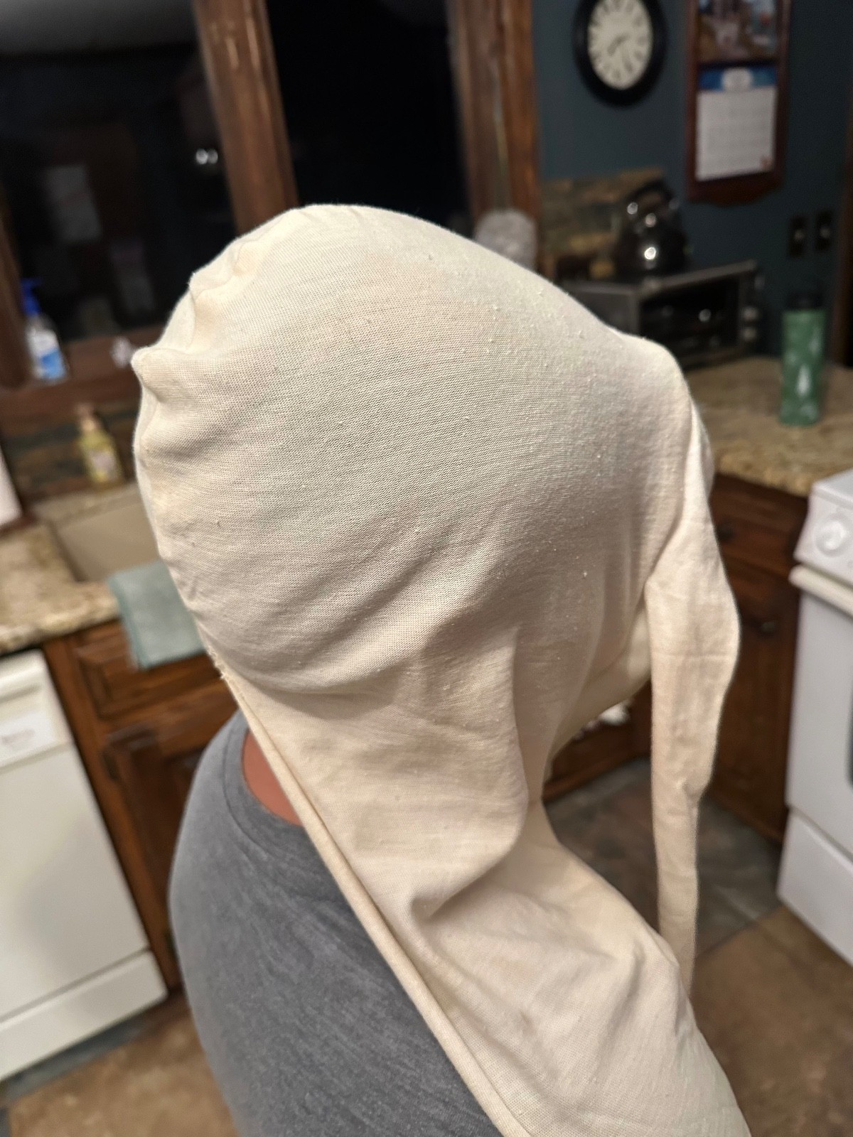 Rare 90’s Vintage Fun World Div Ghost Face Scream Mask - Glow In The Dark