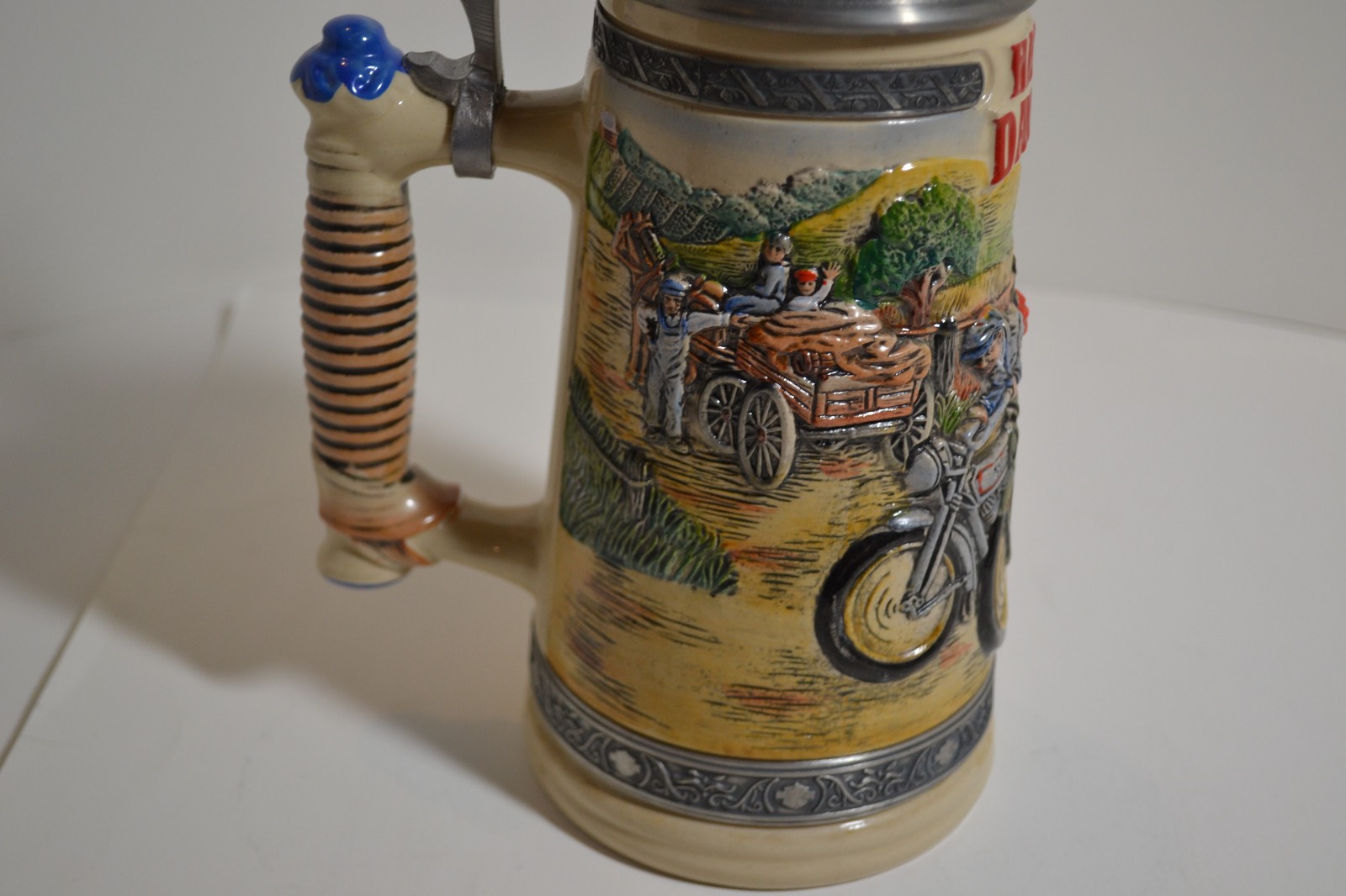 Gerz Harley Davidson “Decade Signature Series 1910’s Stein Number 468/3000 NOS