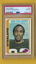 1978 Topps John Stallworth #320 (RC) PSA 8 Pittsburgh Steelers