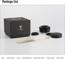 TTArtisan 27mm F2.8 Auto Focus Lens Mirrorless Cameras Lens Sony Cameras