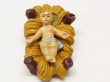 Baby Jesus Manger Nativity Scene Figurine Christmas D5042