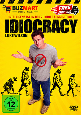Idiocracy [DVD]   Satire-Komödie mit Luke Wilson   Deutsch & Englisch   Dolby 5