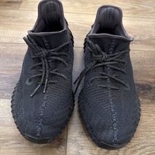 adidas Yeezy Boost 350 V2 Black Non-Reflective FU9006 Size 12