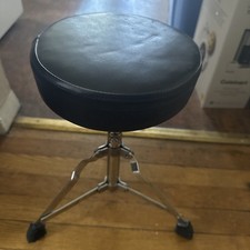 Folding Drum Throne With 2" Padded Seat 8  Diameter 15  Height