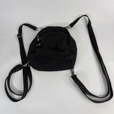 Kipling Mini Zaino 9" Nero Confezione Borsa Gioco Lavoro Scuola