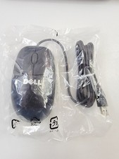 Dell M056UC USB Wired Mechanical Ball Wheel Mouse BLACK - NEW / SEALED