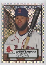2021 Topps Chrome Platinum Anniversary X-Fractor Danny Santana #433 1n4