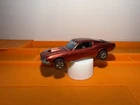 Hot Wheels Redline Custom Mustang 1967 Red/Brown interior HK base original