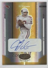 2004 Leaf Certified Materials Mirror Gold Signatures 23/25 Josh McCown Auto 10lp