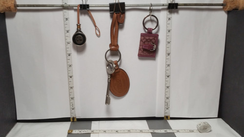 COACH, SCIK, FOSSIL ; Purse / Bag Charm, FOB, Key Fob, Keychain - Used