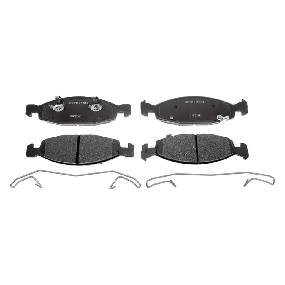 Pastilhas de freio metálicas para caminhão dianteiro traseiro Jeep Grand Cherokee 2002 2001 2000 1999 - Imagem 3 de 4