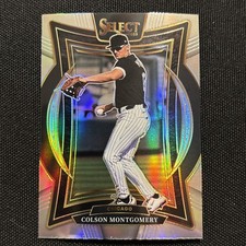 🪶Colson Montgomery 2025 Select -  Concourse - Silver Prizm # 40 White Sox