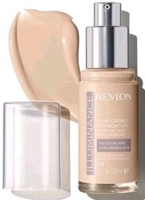 Revlon Illuminance Skin-Caring Liquid Foundation 1 oz. 117 LIGHT BEIGE NEW