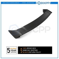 Rear Trunk Spoiler Wing Fits 2012-15 Honda Civic 4-dr Unpainted Black