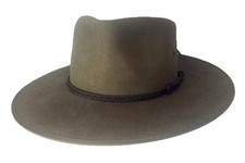 Akubra Australia Outback Trading Co Cattleman Brown Hat