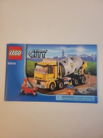 Lego City 60018 Cement Mixer - Complex Set (No box)