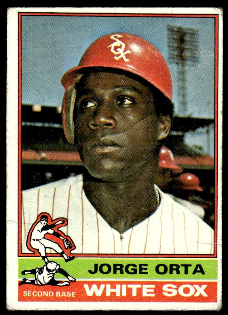 1976 Topps Jorge Orta Chicago White Sox #560