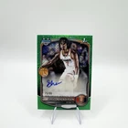 Bowman Chrome 2025-26 Shelton Henderson Miami 1st Bowman Green Mojo  Auto #/99