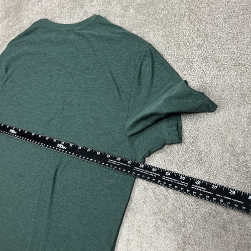 Camisa Vuori Para Hombre Grande Verde Rendimiento Strato Tech Camiseta Elastizada Entrenamiento - Imagen 5 de 8