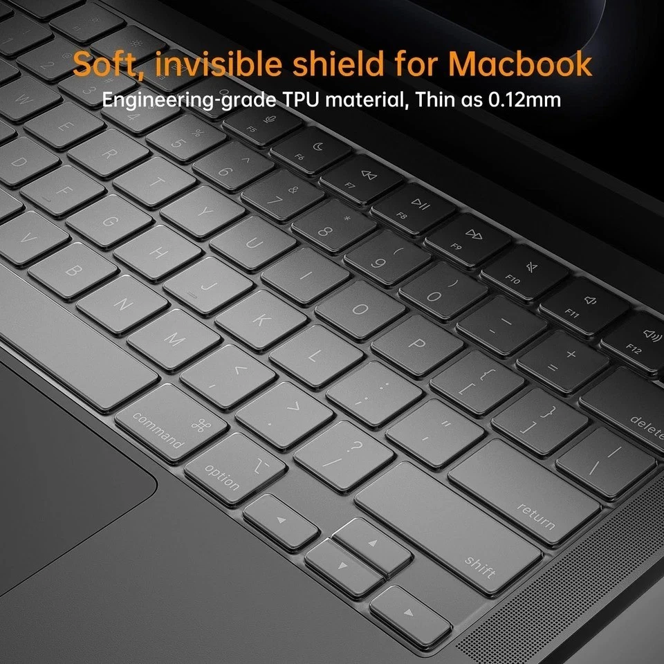 Capa teclado premium para 2025-2023 Macbook Pro 14 16 polegadas M4 M3 Pro/Max chip L - Imagem 2 de 4