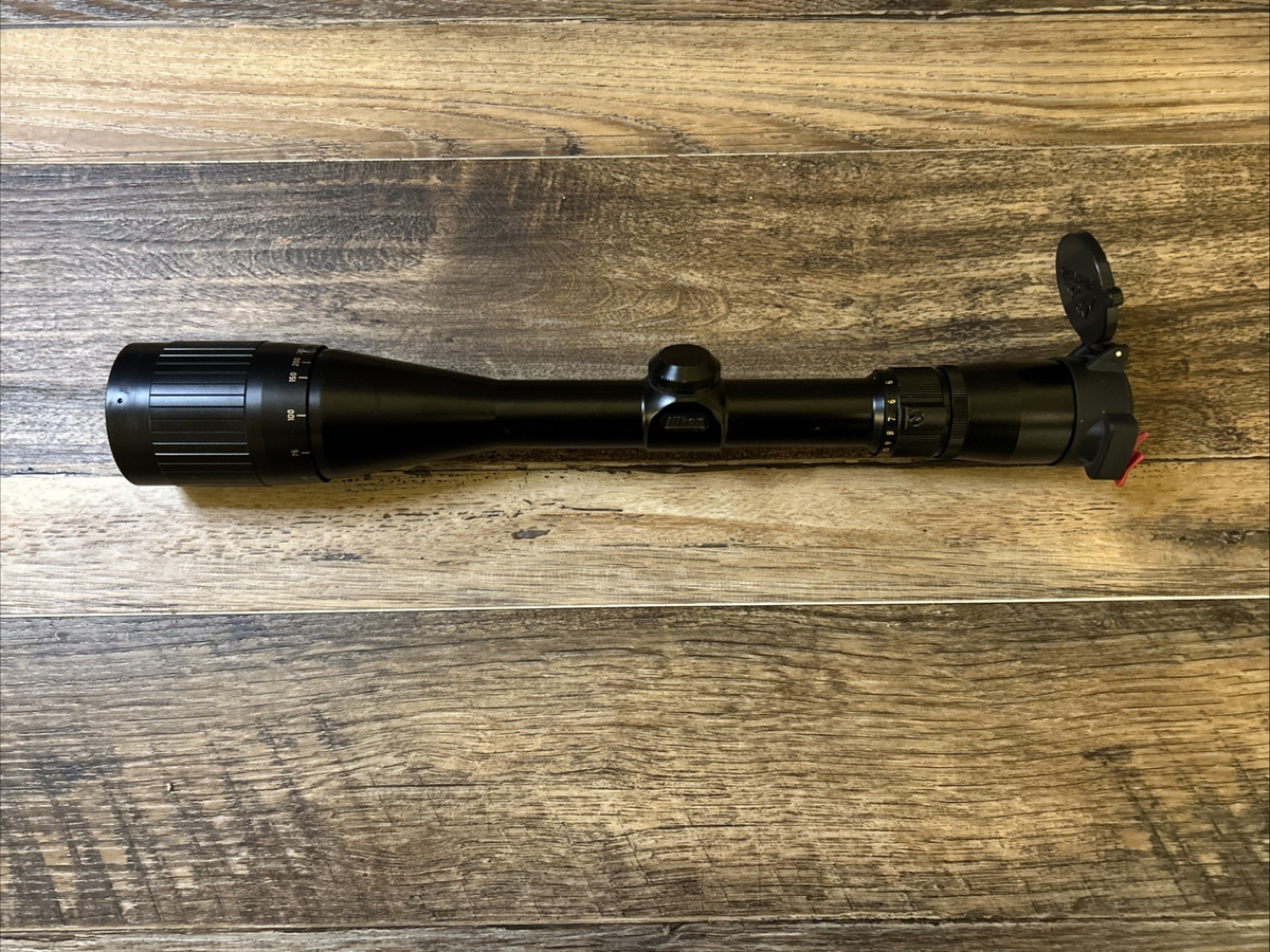 Vintage Nikon Pre Monarch 4-12x40 Rifle Scope Adjustable Objective