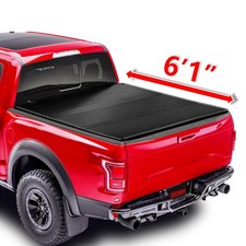 61 Hard Tri Fold Tonneau Cover For 1998-2004 Nissan Frontier Truck Bed Cover
