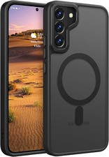 Samsung Galaxy S22 Plus Case Magnetic, Protective Slim Fit Skin Cover with Trans