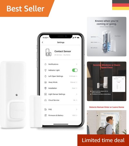 Tür Fensterkontakt Sensor – Drahtloses Haussicherheitssystem, Tür- und Fenste... - Bild 1 von 10